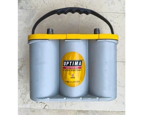 batteria optima 12v 50ah + caricatore industriale - Foto 1 di 5
