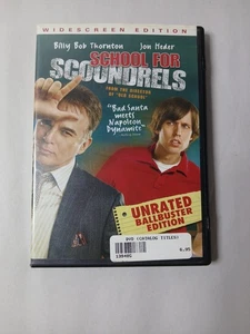 School for Scoundrels (DVD 2006) Billy Bob Thornton Jon Heder Unrated Edition - Imagen 1 de 4