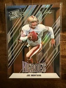 2024 Leaf Heroes & Prospects Football Joe Montana San Francisco 49ers #200 - Picture 1 of 4