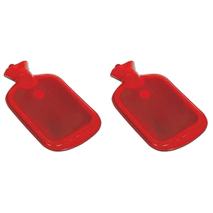 28601 Borsa Dell'Acqua Calda, 2L, Rosso (Confezione Da 2) - Foto 1 di 12