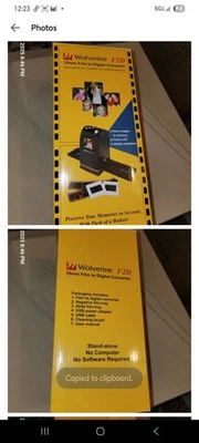Wolverine Data F2D F2D200 Slide & Film Scanner - Image 1 of 3