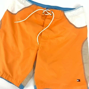 Tommy Hilfiger men's board shorts swim trunks two pairs Size M - Picture 1 of 11