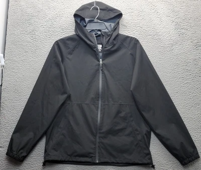 32 Degrees Cool Packable Waterproof Jacket Unisex M-S/W-M Black Drawcord Hem - Image 1 of 4