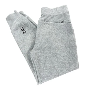 On Cloud Mens Sweat Pants Joggers Size S Run On Clouds Gray Drawstring - Picture 1 of 10