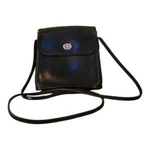 Bolso Coach 9049 Tango Natural Guante Piel de Vaca Curtida Turnlock Solapa De Colección - Imagen 1 de 11