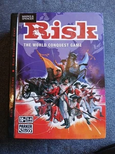Risk Bookshelf World Conquest Game - Parker/Marks & Spencers/2006 - New - Picture 1 of 3