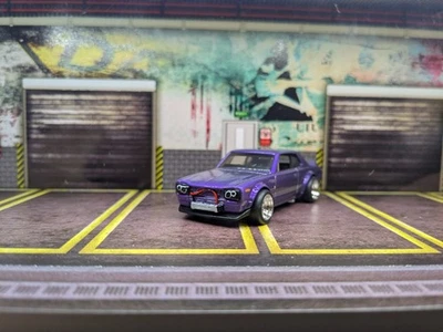 Hot Wheels personalizadas - Nissan Skyline 2000GT-X em pilotos reais - Imagem 1 de 4