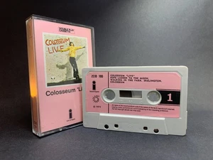 COLOSSEUM LIVE Cassette ZCID100 **V.SCARCE UK 1ST ISSUE 1971** ISLAND PINK LABEL - Picture 1 of 10