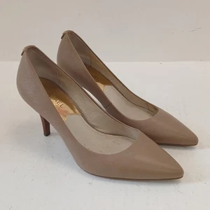 Michael Kors Leather Court Shoes UK 3.5 US 6.5 Brown High Heels RMF20-SM - Picture 1 of 7