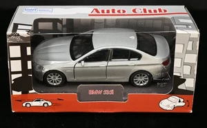 BMW 535i Silver 1:32 Diecast Welly Auto Club Excellent in box - Picture 1 of 8
