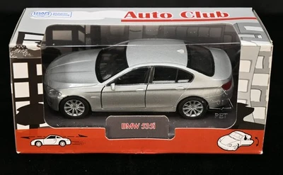 BMW 535i Silver 1:32 Diecast Welly Auto Club Excellent in box - Image 1 of 4