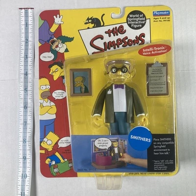 Figura interactiva Los Simpson Smithers World of Springfield Playmates 2000 Foto 1 de 4