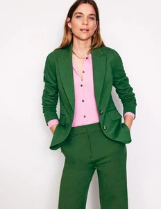 Boden - Marylebone Ponte Blazer - Damen Blazer Jacke Grün NEU - UK 12 EU 40 - Bild 1 von 6