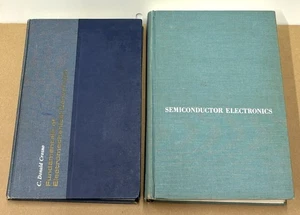 Semiconductor Electronics by James Gibbons 1966 Vintage Engineering Books x2 - Foto 1 di 10
