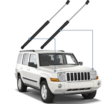 For 2007-2012 Hyundai Veracruz Qty 2 Front Hood Lift Supports Shocks Struts Foto 1 de 4