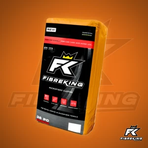 36x Microfibre Cloths For Car Detailing, Polishing & Interior (Orange) - Picture 1 of 3