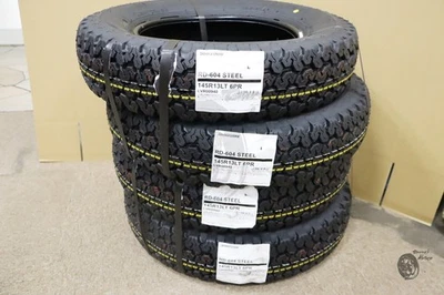 BRIDGESTONE RD604 604V 145R13 8PR Tire Set 4 Kei truck mini track Carry Acty New - Image 1 of 4