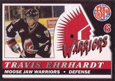 2006-07 Moose Jaw Warriors #3 Travis Ehrhardt