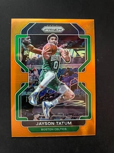 2021-22 Panini Prizm Orange Prizm /49 Jayson Tatum #13 - Bild 1 von 2