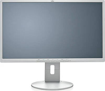Fujitsu B24-8 TE Pro 24" IPS Monitor Display 1920x1080 VGA DVI DP weiß - Bild 1 von 4