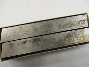 (2) Mo-max Cobalt 3/4" x 3/4'' x 5'' HSS Steel Tool Bits NEW IN THE BOX! - Picture 1 of 3