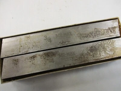 (2) Mo-max Cobalt 3/4" x 3/4'' x 5'' HSS Steel Tool Bits NEW IN THE BOX! - Image 1 of 3