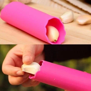 1/3PCS Silicone Garlic Cloves Peeler Skin Remover Press High Kitchen-Tool NEW - Picture 1 of 14