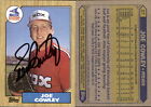 Joe Cowley Signed 1987 Topps #27 Card Chicago White Sox Auto AU
