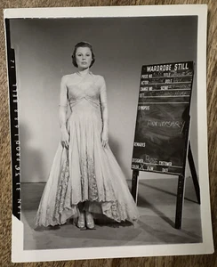 Jane Allyson ("El sexo opuesto") estrella de cine disfraz armario foto fija 1930 - Imagen 1 de 2
