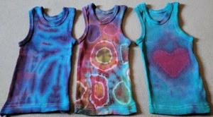 Toddler 2/3T - Tie Dye Tank Top 3 Pack Combo! - L5439 - Picture 1 of 1
