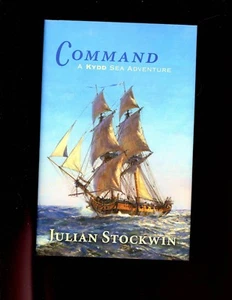 COMMAND  by Julian Stockwin  Signed ED. 1st US  HB w/dj, autographed  - Picture 1 of 3