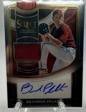 Brandon Pfaadt Panini Autograph Swatch Card