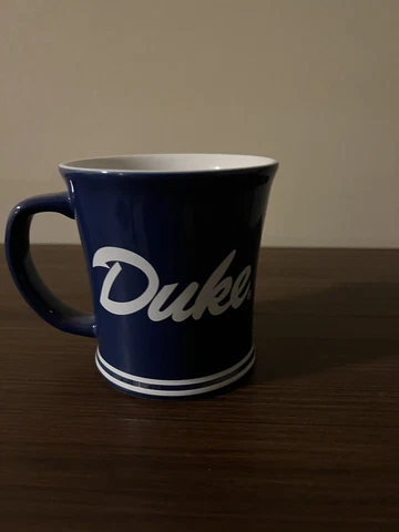 Duke Blue Devils Blue Ceramic Coffee Cup Mug 15 fl oz Cover