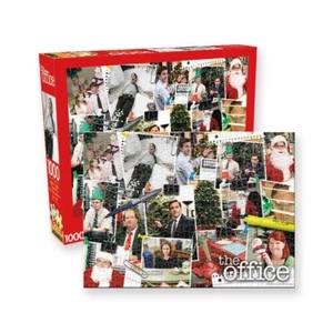 The Office Tv Show Christmas 1000 Piece Jigsaw Puzzle Complete Aquarius Jig Saw - Picture 1 of 3