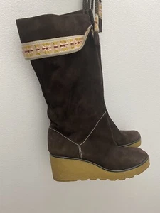 marc jacobs black suede boots Size 37 - Picture 1 of 5