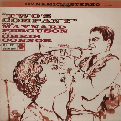 Maynard Ferguson & Chris Connor Two's Company Roulette R 52068 Vinyl LP - Image 1 of 4