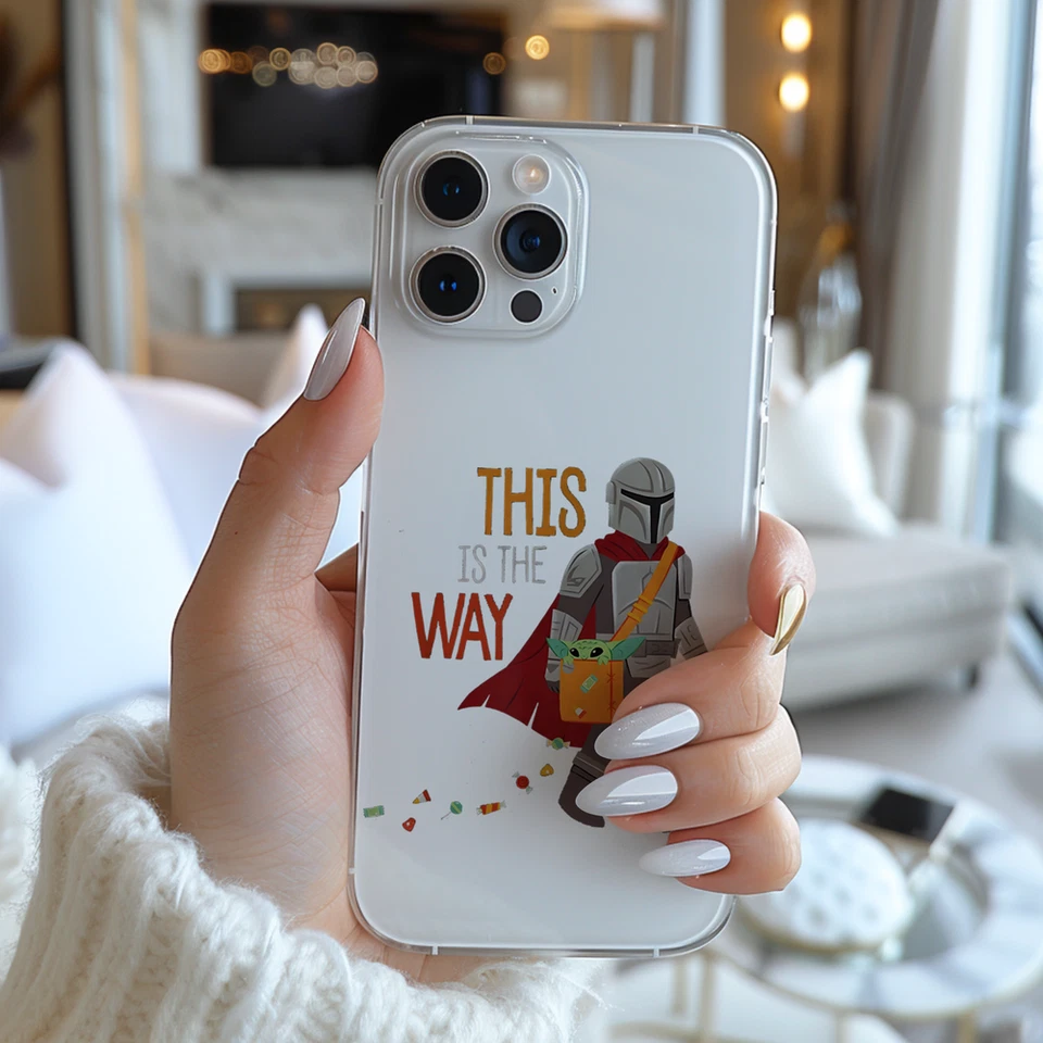 Funda de teléfono retro Star Wars Boba Fett Baby Yoda Halloween AC722 Foto 1 de 1