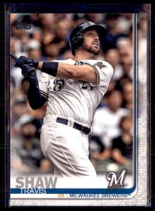 2019 Topps Travis Shaw Milwaukee Brewers #676 5 Card Lot - Picture 1 of 2