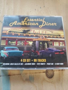 The Essential American Diner 4 Disc CD Set New Factory Sealed 80 tracks - Picture 1 of 4