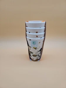 New 2022 Zrike Peanuts Snoopy Fall Themed Tumbler Set Of 4 Cups - Picture 1 of 8