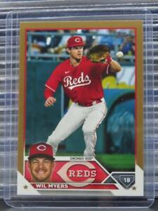 2023 Topps Wil Myers Gold Parallel #1079/2023 Cincinnati Reds