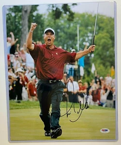Lot (2) Chris DiMarco 11x14 Signed Photos Golf PGA COA Autograph PSA/DNA & JSA - Picture 1 of 4