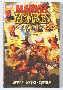 Marvel Zombies vs Army Of Darkness Hardcover DJ Book 2007 First Print Comic - Picture 1 of 8