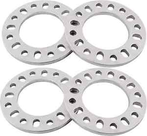 4PC 12mm 1/2'' Wheel Spacers 8x165.1  8x170 8x180 For GMC F-250 E-350 Ram 2500