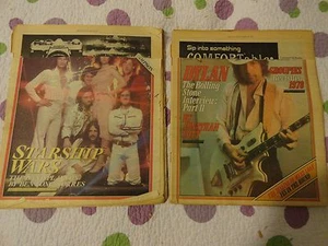 2 Rolling Stone Magazines- 1978: Bob Dylan, Meat Loaf, Jefferson Starship, Jazz - Imagen 1 de 3