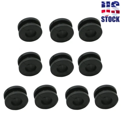 Juego de 10 ojales de carenado de goma universales para motocicleta Yamaha Honda Kawasaki Foto 1 de 4