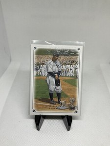 2007 UD Masterpieces Fan Pack Glossy Lou Gehrig #8 HOF