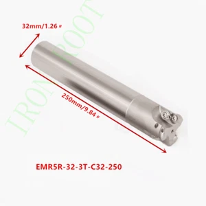 1P EMR5R-32-3T-C32-250 end mill cutter arbor bout for round RPMT1003 Insert - Picture 1 of 6
