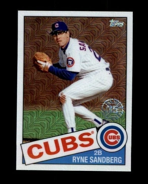 2020 Topps '85 Topps Silver Pack Chrome #85C9 Ryne Sandberg (ref 103192) - Image 1 of 1