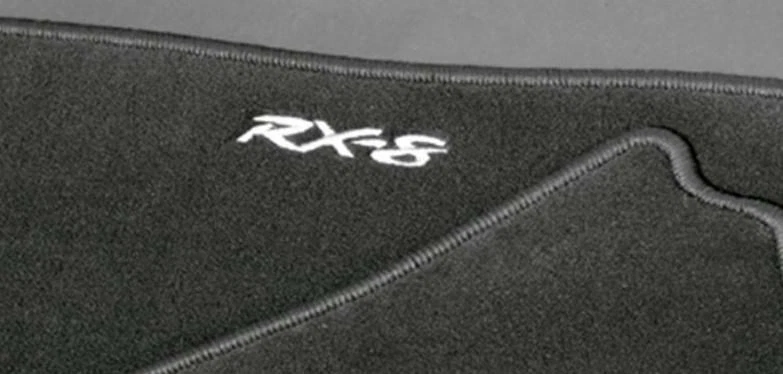 Genuine Mazda RX-8 LHD Black Carpet Mats FE16-V0-320 - Image 1 of 1
